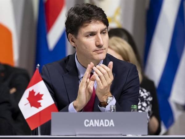 Fotografía de archivo del primer ministro canadiense, Justin Trudeau.