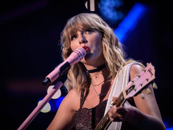 La cantante estadounidense Taylor Swift en una foto de archivo.
