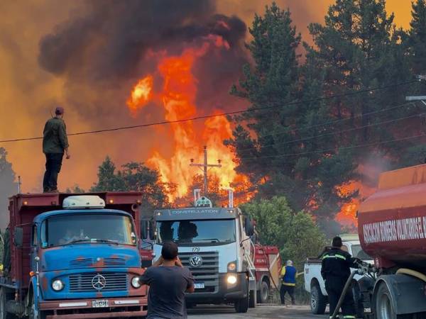 Los incendios forestales que desde diciembre pasado azotan a tres provincias del sur de Argentina arrasaron ya unas 37.100 hectáreas, mientras cientos de brigadistas continúan desplegados en un desafiante combate al fuego.