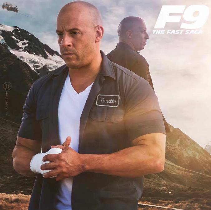 Vin Diesel se lleva el octavo lugar por los 20 millones de dólares que le fagaron por “Fast X”.