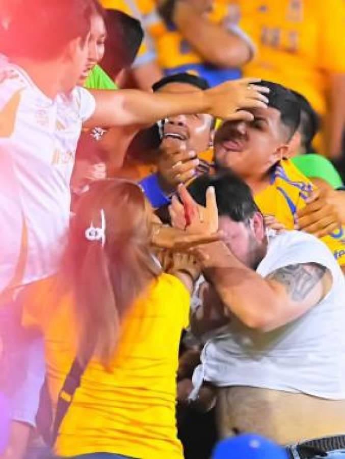 Tremenda pelea tras la victoria del América sobre Tigres; Liga MX lanza comunicado
