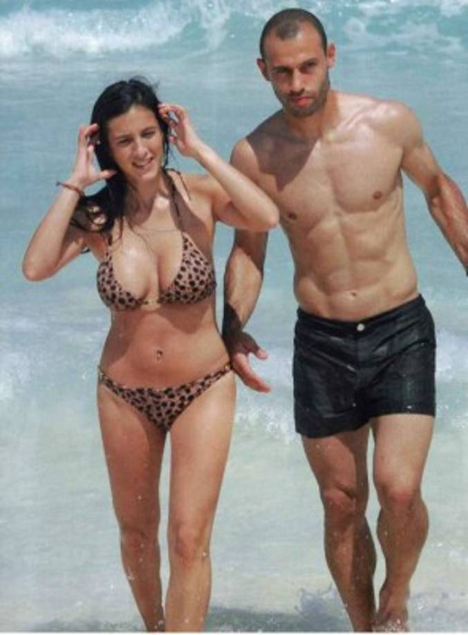 Fernanda Moreno - Javier Mascherano (Barcelona).