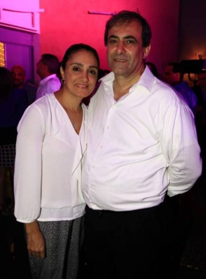 Hellen y Karim Qubain.