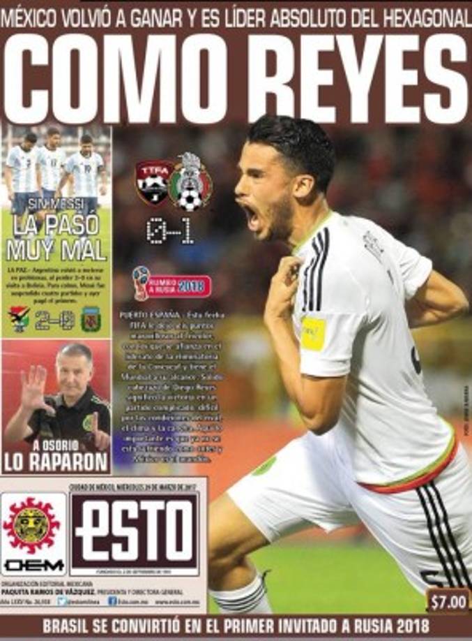 Los mexicanos siguen intratables en la Hexagonal.