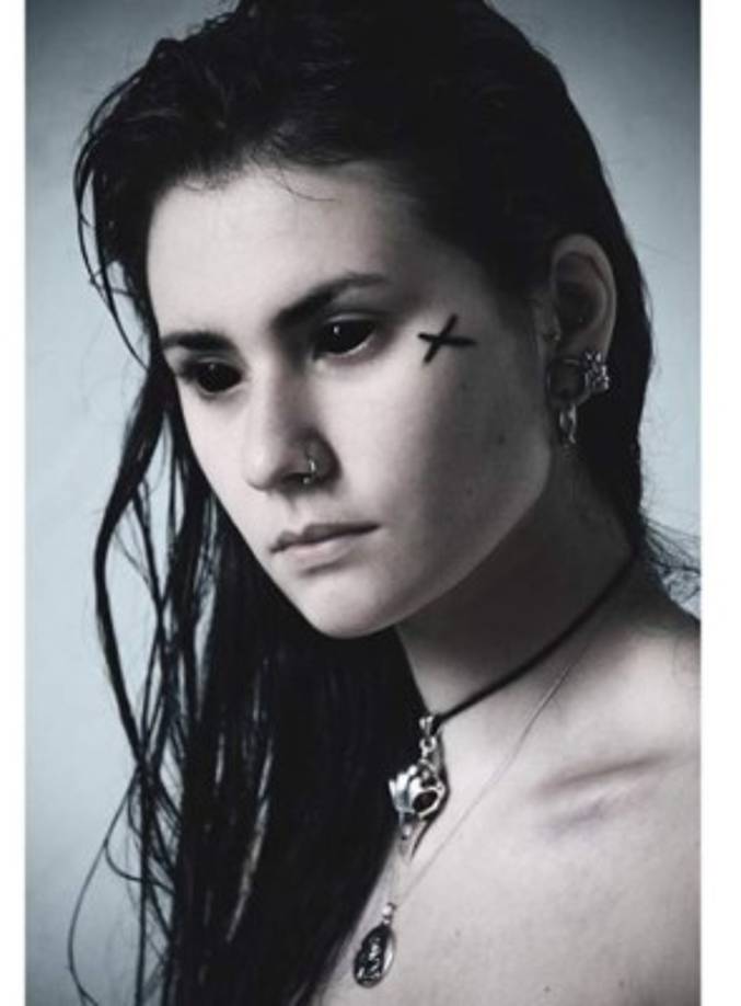 Además de tatuar, Matilda es artista plástica especializada en pintura e ilustración.