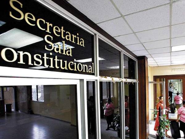 Sala Constitucional de la CSJ.