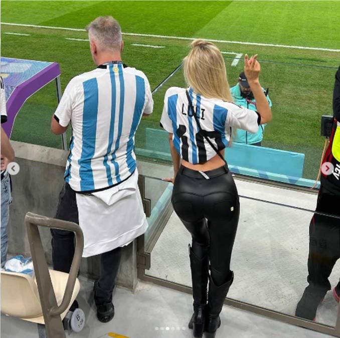 El nombre de Luciana Salazar traspasó fronteras y su nombre dio la vuelta al mundo, tras ser elegida como la hincha argentina más sexy del Mundial de Qatar 2022.