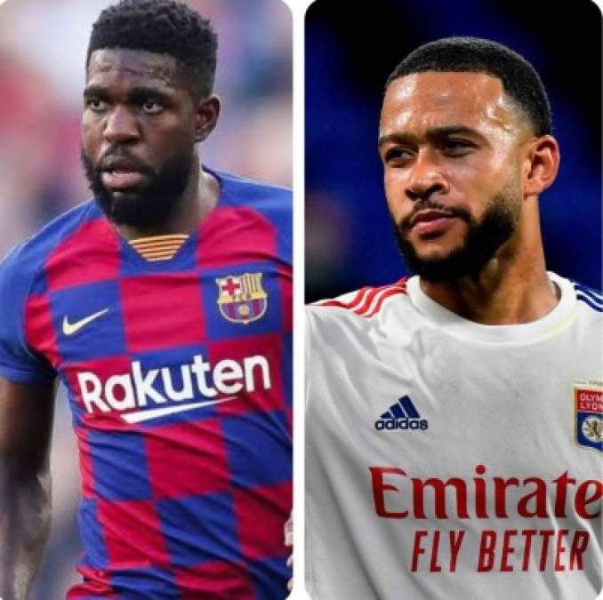 ¿Trueque a la vista? Según informa este viernes el diario L'Equipe, el Olympique de Lyon intentaría que el defensa francés Samuel Umtiti llegue cedido al club procedente del Barcelona, que recibiría a cambio a Memphis Depay.