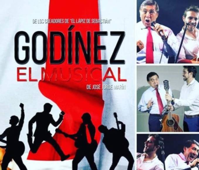 La obra de teatro 'Godinez El Musical', en la que actúa Huicho, ha presentado su primera temporada y según sus publicaciones en redes, ha sido todo un éxito.