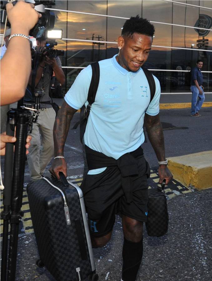Romell Quioto se mostró feliz por estar con el país con la Selección de Honduras.