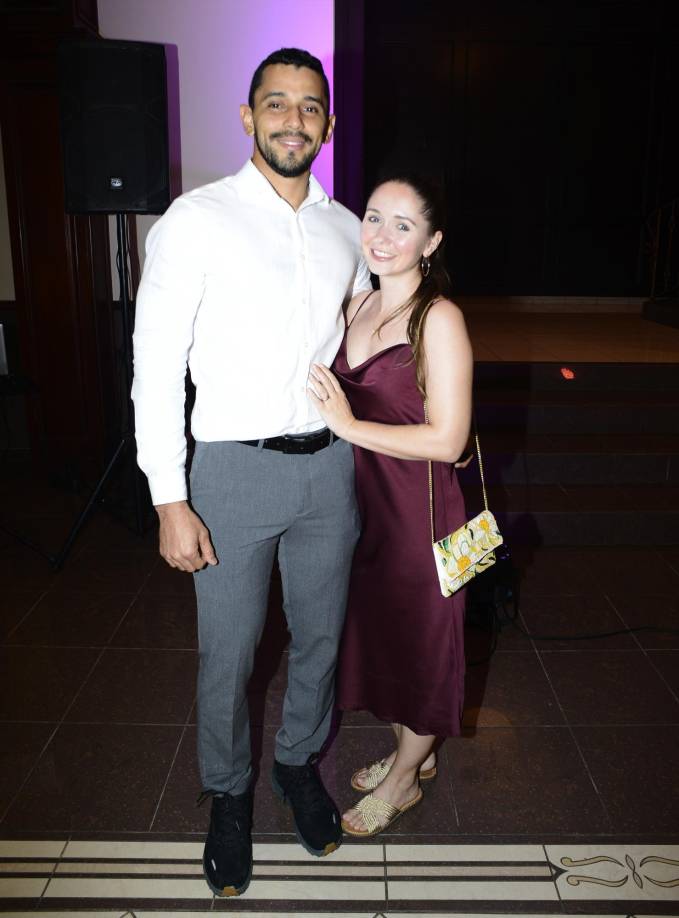 Allan Varela y Eva Pokorny.