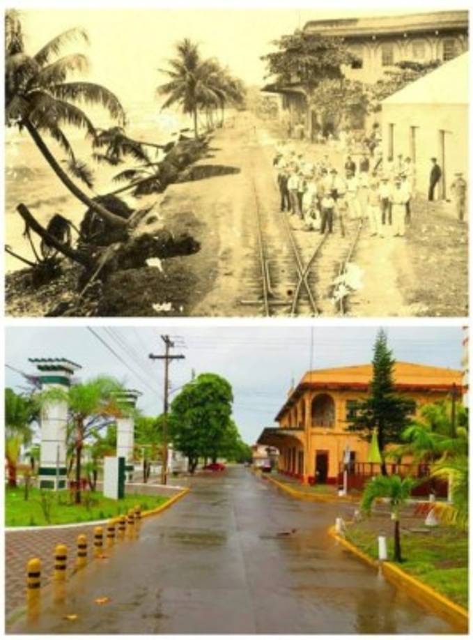 Los primeros pobladores (garífunas provenientes de la isla de San Vicente) aseguraban que era «la escalera que utilizaba cuando bajaba del cielo a visitar la Tierra. De hecho, había tantos árboles de Ceiba, o Ceibon, por lo cual los habitantes se acostumbraron a llamar este lugar La Ceiba.