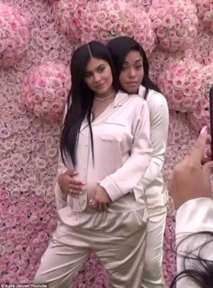 Jordyn Woods estuvo entre los pocos allegados a Kylie que vivieron con ella su embarazo.