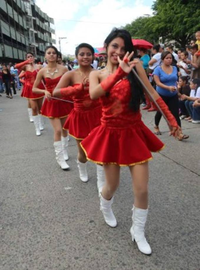 Una bella palillona de Tegucigalpa.