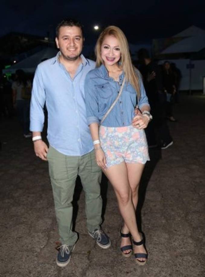 David Pinto y Grecia García.