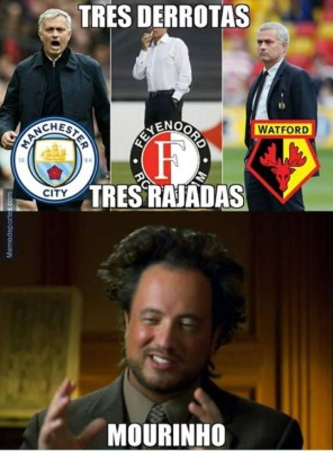 Simplemente Mourinho.