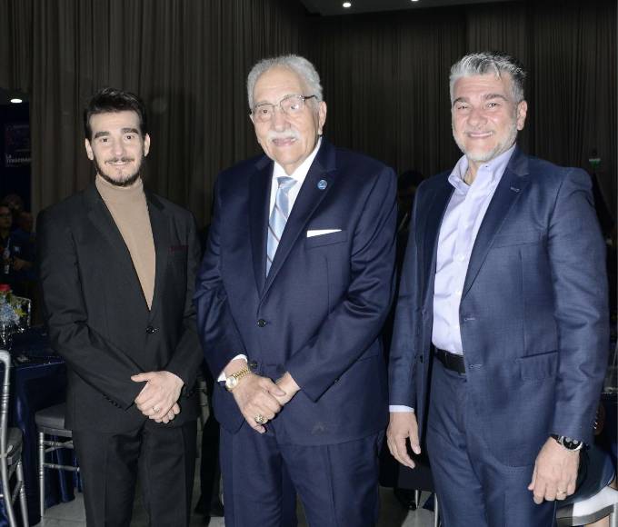 Daniel, Marco y Marco Jr. Raudales