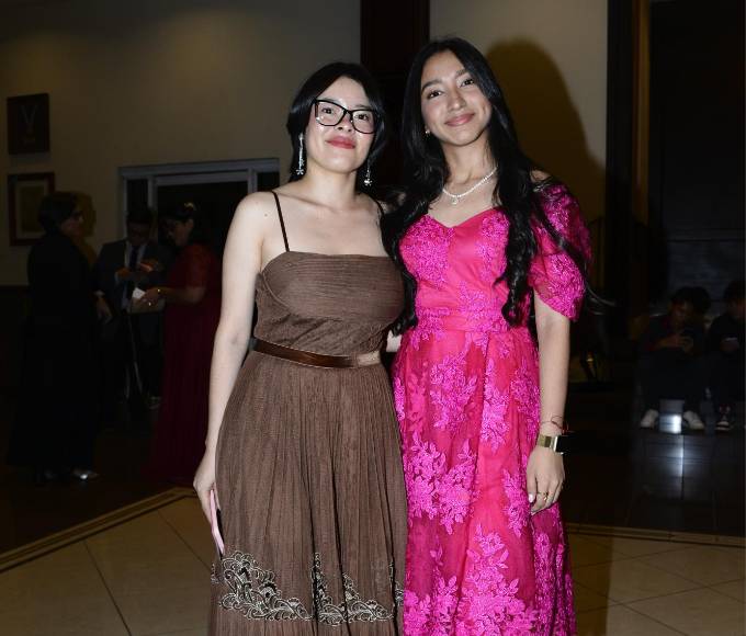 Karla Orellana y Blanca Pinto