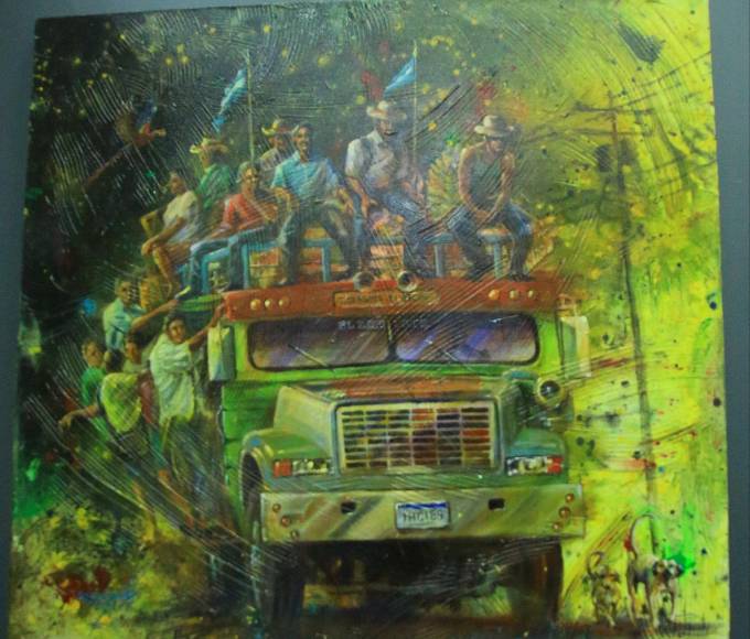 La obra “Plural” de Román Murillo. 