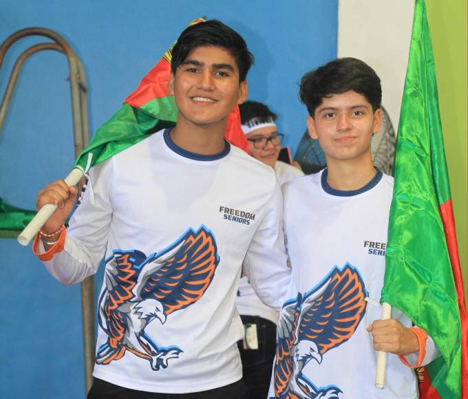 Robert Pineda y Aaron García