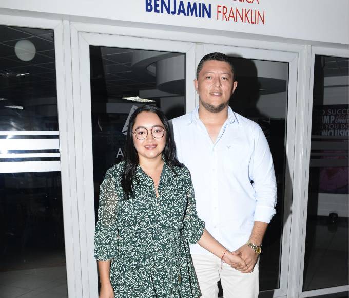 Keyly Hernández y Kevin Fuentes 