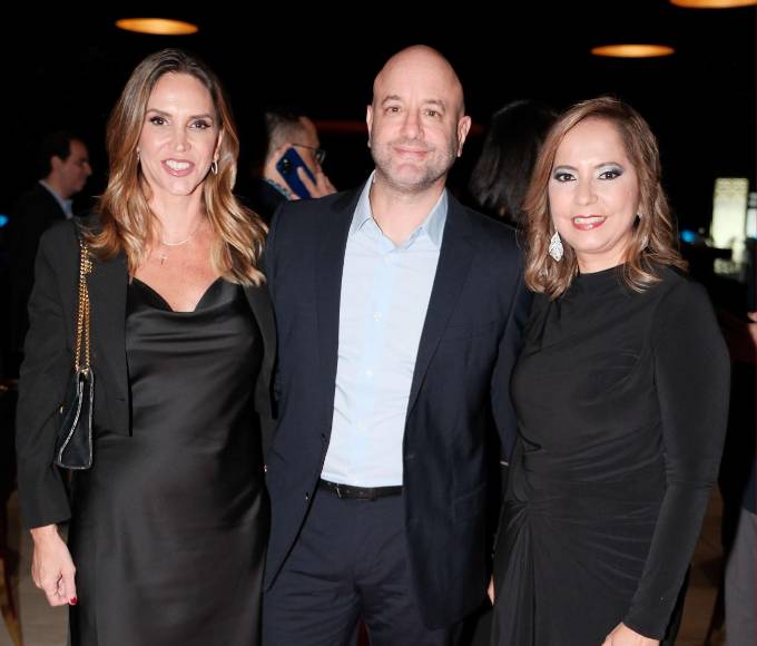 Carmen Barletta, Stefano Racciatti y Sandra Matta