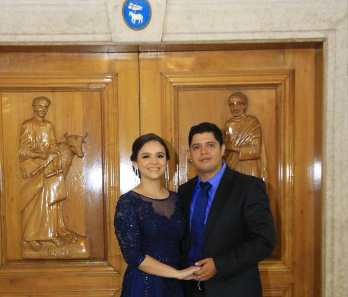 Nathaly Davadi y Eduardo Navarro