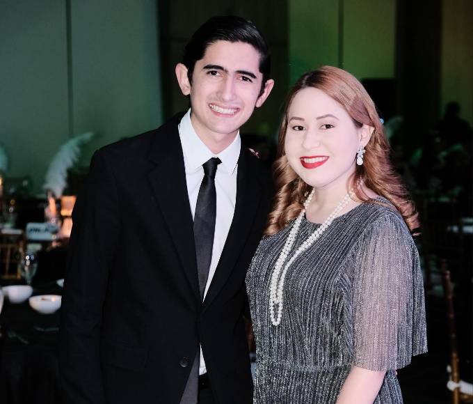 Orlando Merino y Ruth Valladares