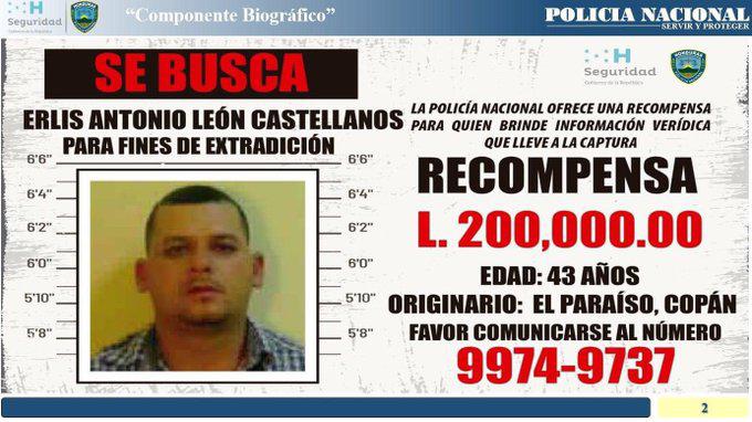 La Secretaría de Seguridad ofrecía una recompensa a quien diera información de su paradero.