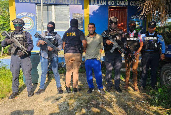 Capturan a hondureño solicitado en extradición por México por tráfico de droga