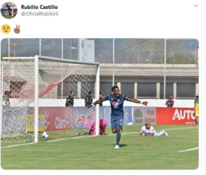 Por otra parte, Rubilio Castillo se ha encargado de provocar a los seguidores del Olimpia luego de que han sido los que más han señalado al delantero por el escándalo. En sus redes sociales, el futbolista ha recordado algunos de los goles que le ha marcado al cuadro olimpista con algunos emojis.