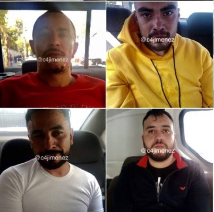 Cómplices del Bandido capturados junto al narco, líder del cártel Unión Tepito.