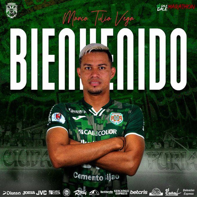 Nuevo refuerzo: Marco Tulio Vega regresa a Marathón
