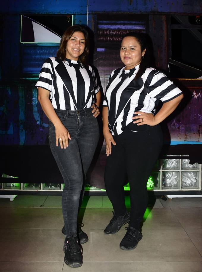 Sandra Orellana y Andy Martínez