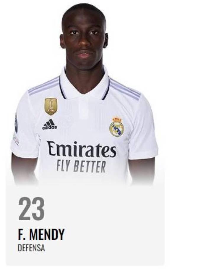 El futuro de Ferland Mendy en el Real Madrid aún es incierto, de concretarse su salida quedará libre el “23”.