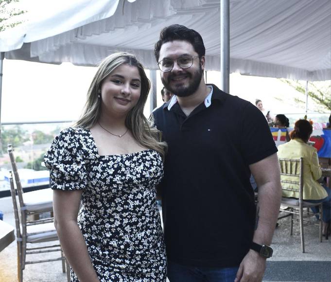 Nicole Fasquelle y Oberdan Rivera