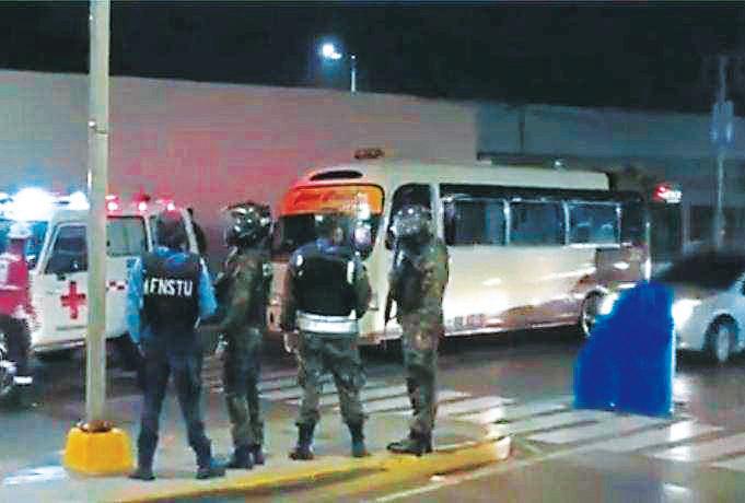 Un muerto y un herido deja asalto frustrado en bus