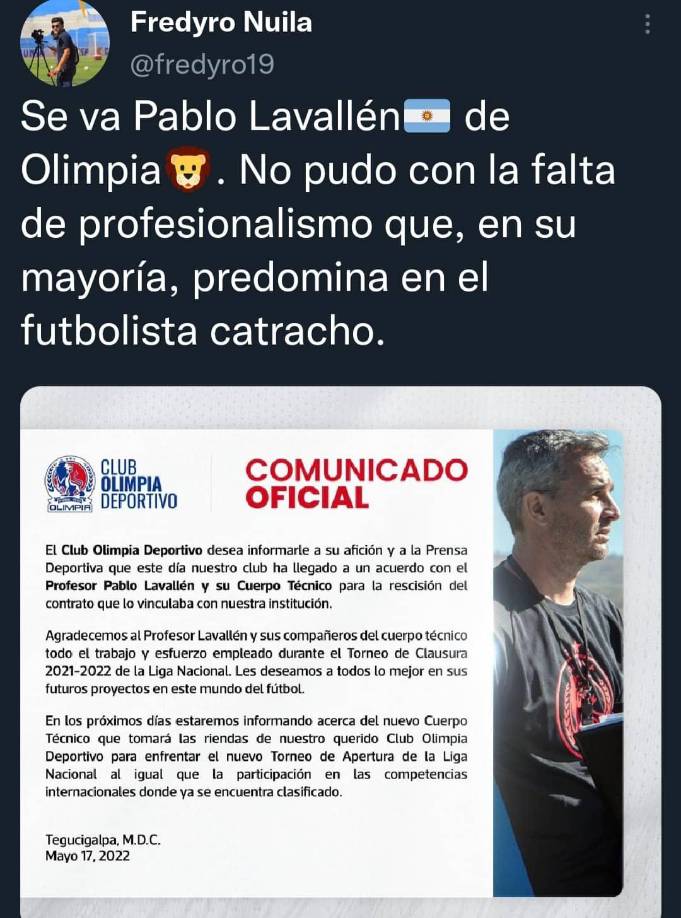 El periodista Fredy Nuila le dejó sus dardos a los futbolistas.