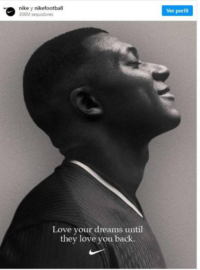 Nike, la marca que patrocina a Mbappé también ha dejado su mensaje.