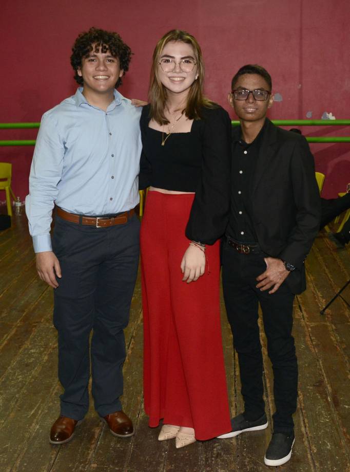 Carlos Urbina, Any Dubón y Daniel Palacios