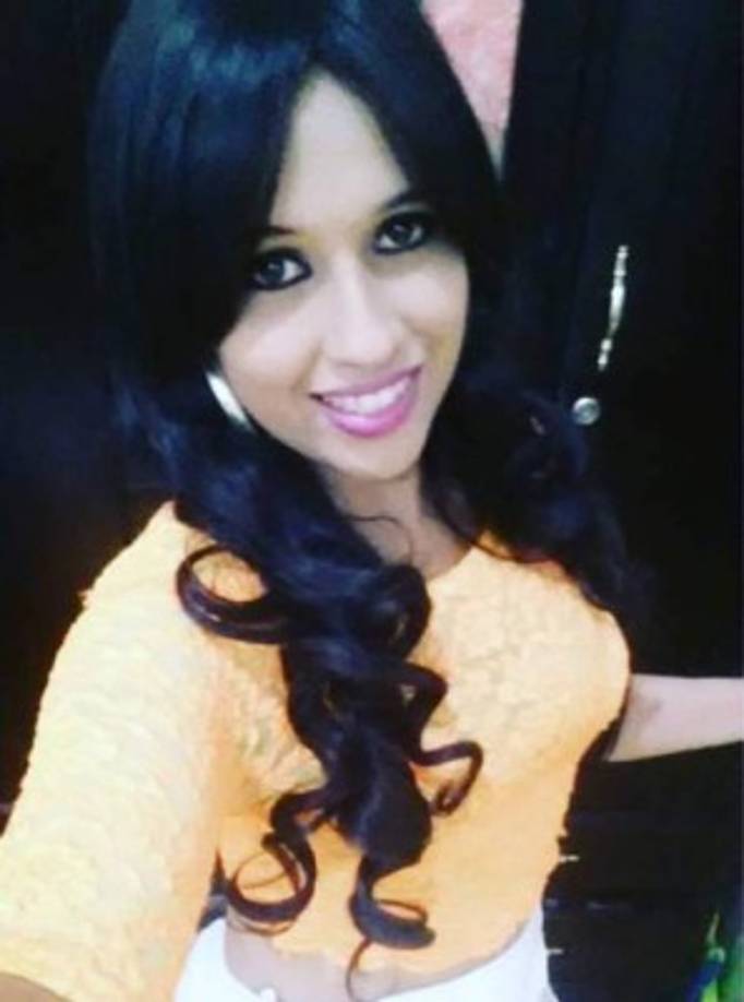 Es una linda joven que apenas cuenta con 24 años de edad.