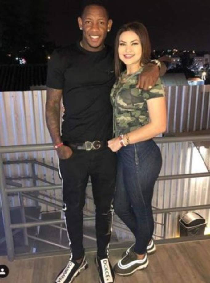 Esta es una de las primeras imágenes que compartió Romell Quioto cuando empezó su relación con Malubi Paz. Estas fotos ya no estan en las cuentas de redes sociales de ambos.