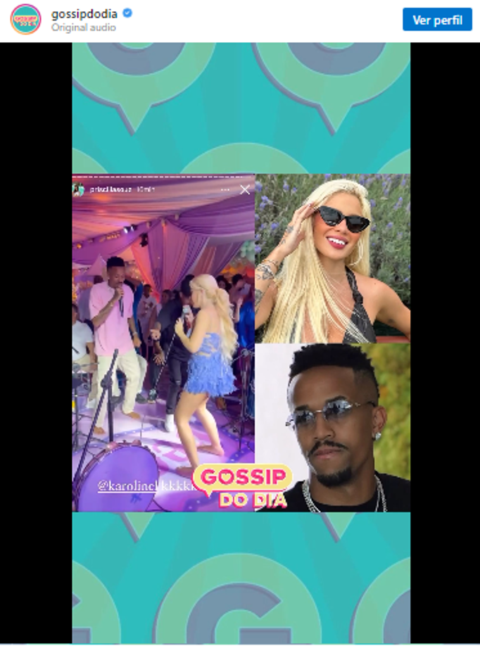 El futbolista se quedó en el festejo de su hija y terminó bailando y cantando de manera improvisada junto a su expareja. 