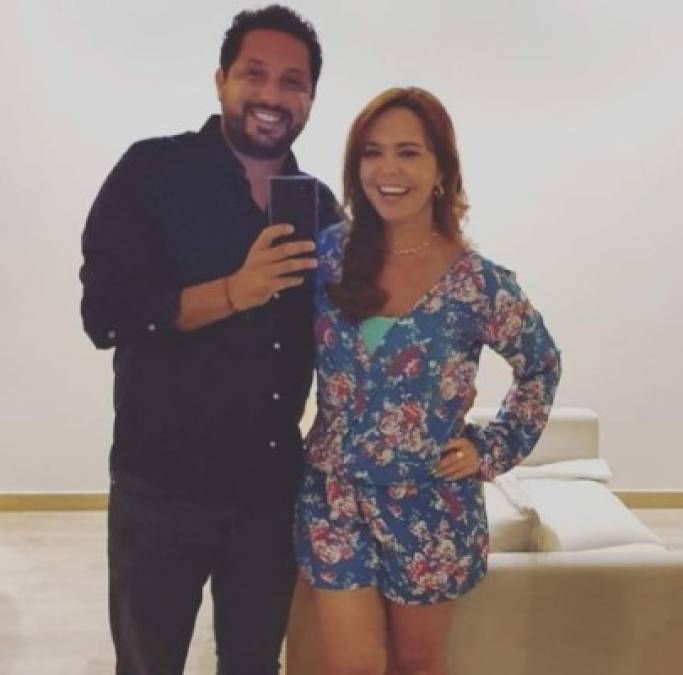 En sus redes sociales la actriz comparte fotos al lado de su pareja.