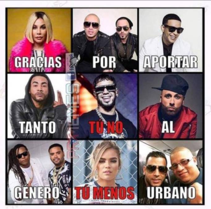 Los memes han destrozado a Anuel AA y Karol G.