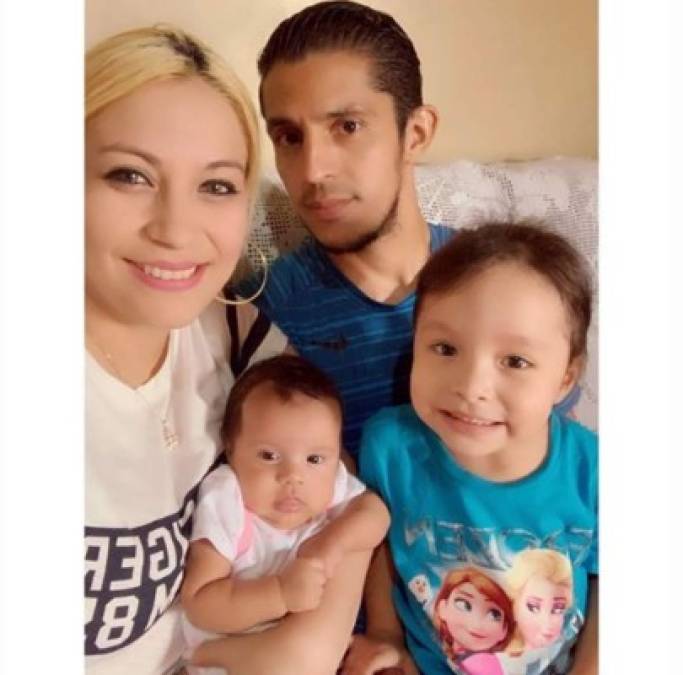 Gaby Hernández es la pareja sentimental del atacante de la UPN, Juan Ramón Mejía, y es madre de dos niñas.