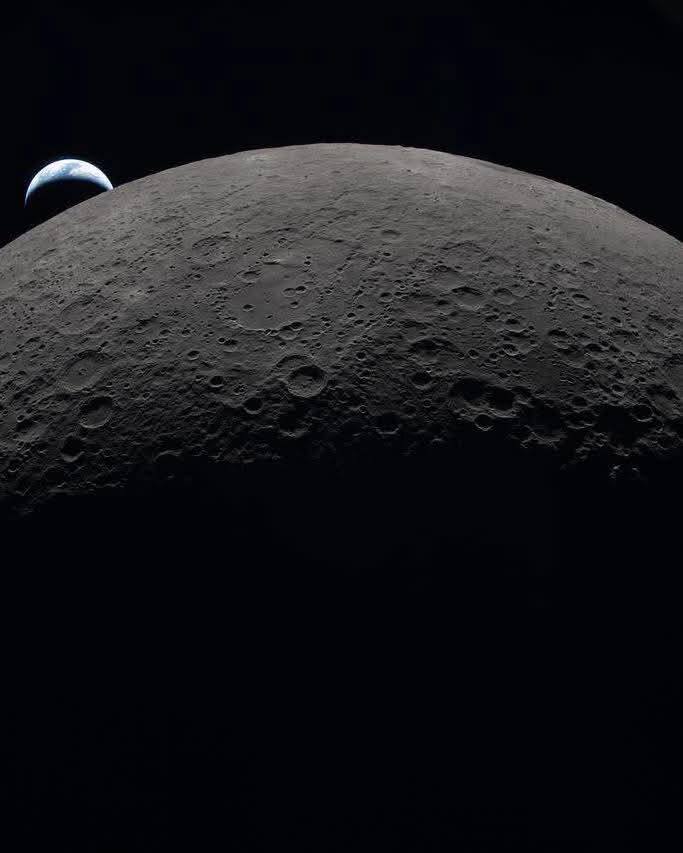 Artemis II revela fotos inéditas del lado oculto de la Luna desde Orion