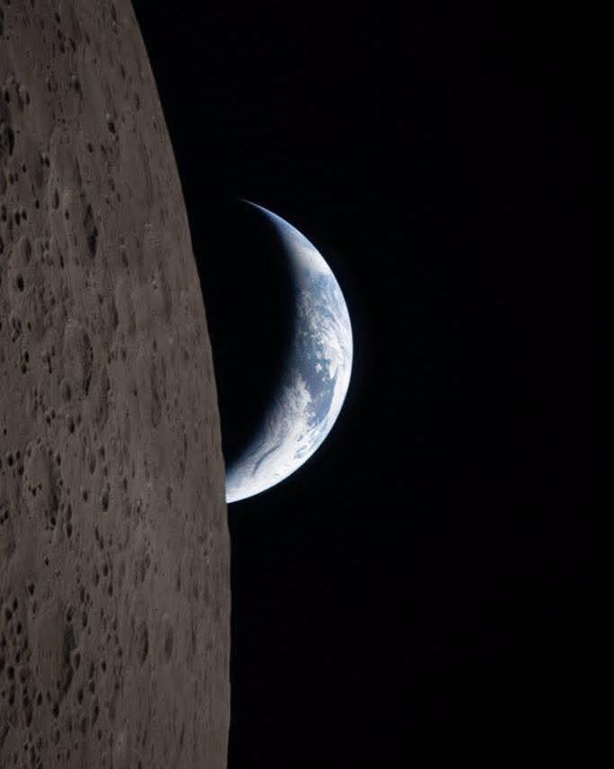 Artemis II revela fotos inéditas del lado oculto de la Luna desde Orion