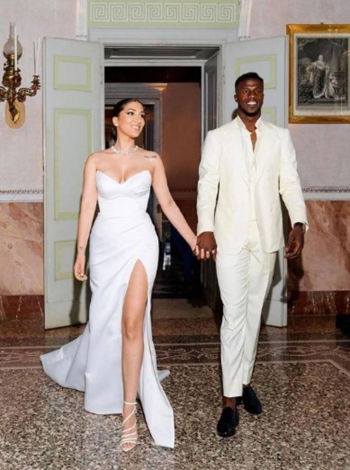 Keita Baldé y Simona Guatieri empezaron a salir en 2017, se casaron en 2022 y pusieron fin a su amor en 2024.