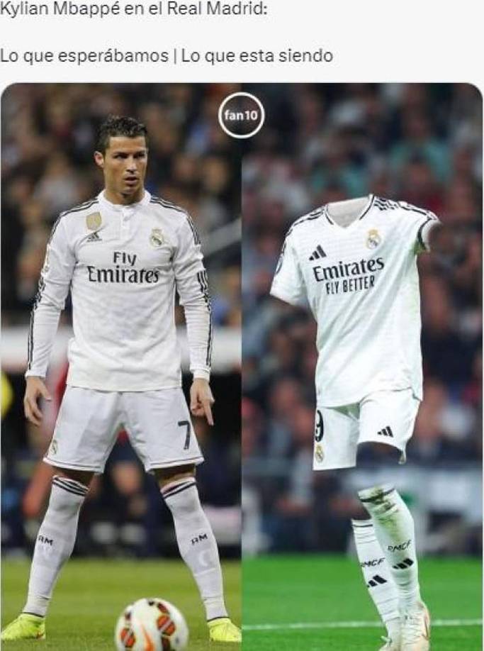 Mbappé se lleva las burlas: los memes de la derrota del Real Madrid ante Athletic Club